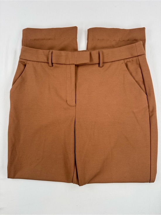 Simply Vera Vera Wang Pants - Simply Vera Vera Wang Rust Brown Straight Leg Trousers